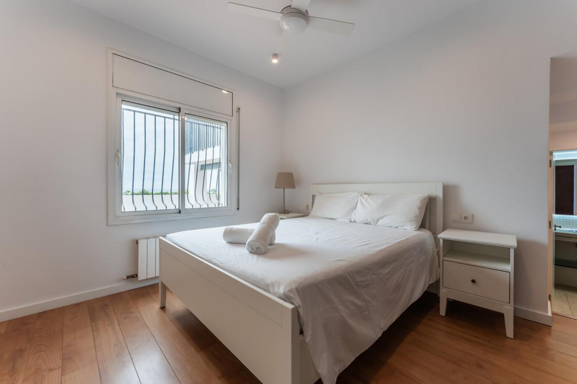 Beach Villa Cristina By Hhbcn Castelldefels Rum bild